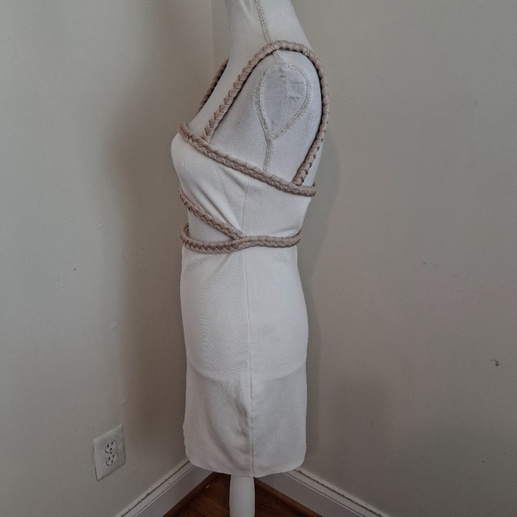 Rumer Riveara Mini Dress In White Size Small NWT - Picture 7 of 10